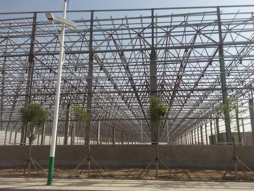 利川汽车工业厂房网架
